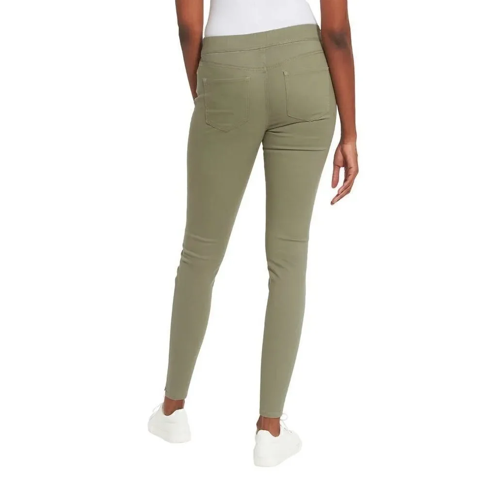 GLORIA VANDERBILT Ladies All-Around Slimming Effect Pull On FittedLeg Crop Pants - Picture 3 of 6